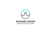 Rounded Crown Logo Template