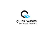 Quick Waves Logo Template