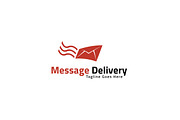 Message Delivery Logo Template