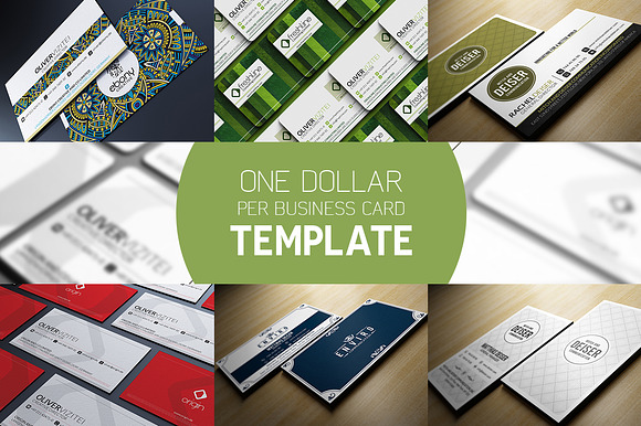 Clean Business Card Bundle in Business Card Templates - product preview 2