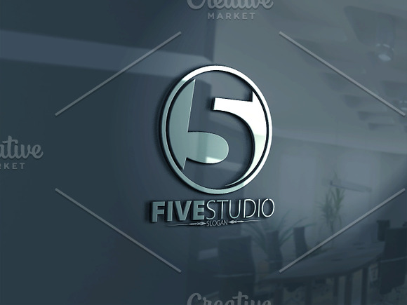 Five Logo in Logo Templates - product preview 2