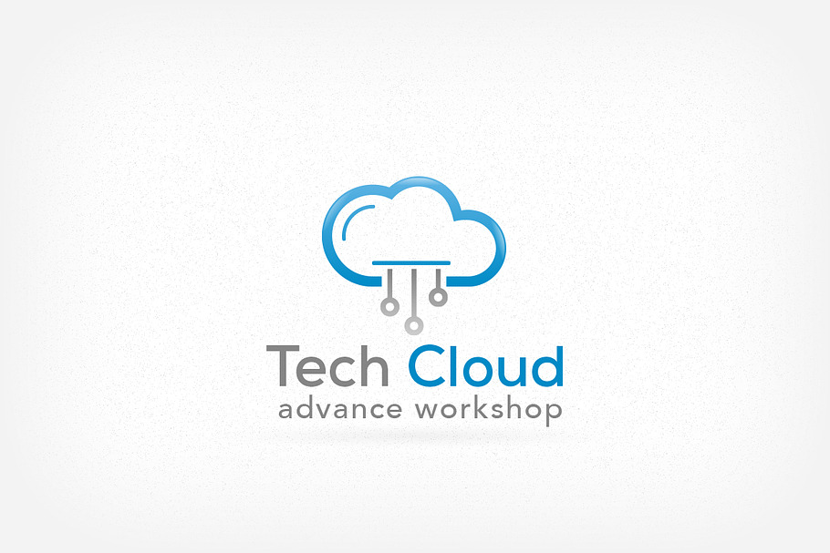 Cloud Technology Logo in Logo Templates - product preview 8