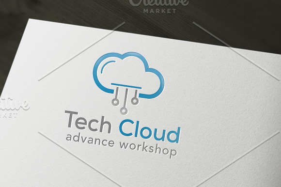Cloud Technology Logo in Logo Templates - product preview 1