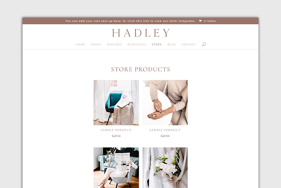 The Hadley - Divi Wordpress Theme in WordPress Business Themes - product preview 1