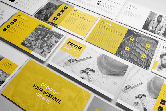 Construction Google Slides Template in Google Slides Templates - product preview 1