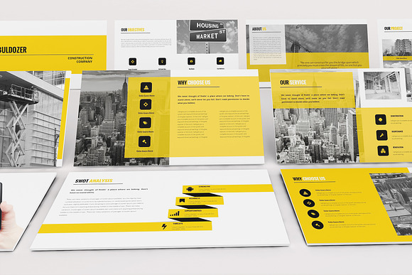 Construction Google Slides Template in Google Slides Templates - product preview 6