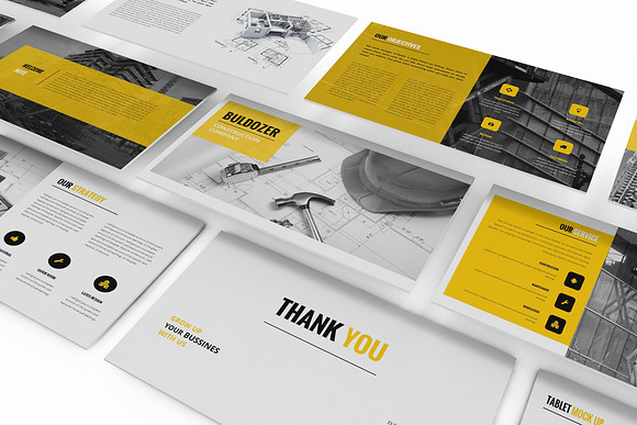Construction Google Slides Template in Google Slides Templates - product preview 9