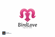 Bird Love - Logo Template
