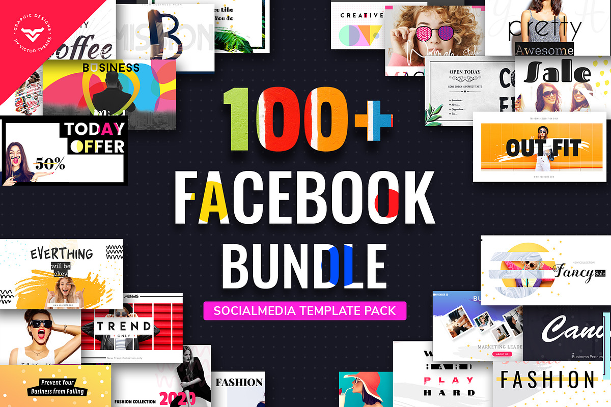 Facebook Post Template Bundle II in Facebook Templates - product preview 8