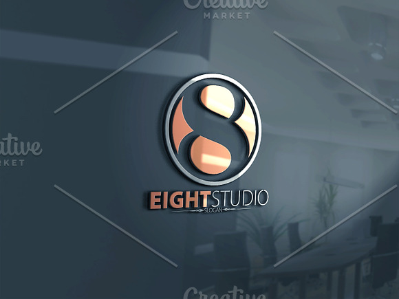 Eight logo in Logo Templates - product preview 1