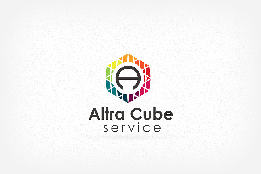 Altra Cube Letter A Logo