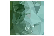 Zomp Green Abstract Low Polygon Back