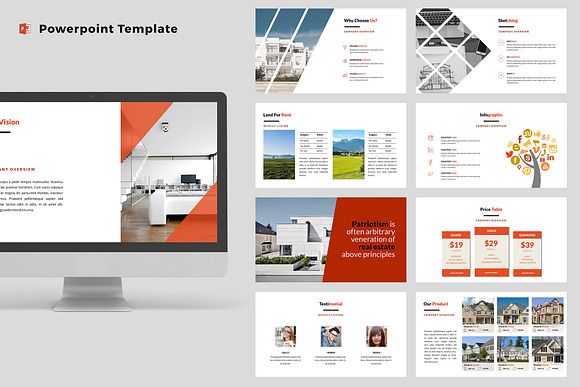 Real Estate Powerpoint Template in PowerPoint Templates - product preview 6