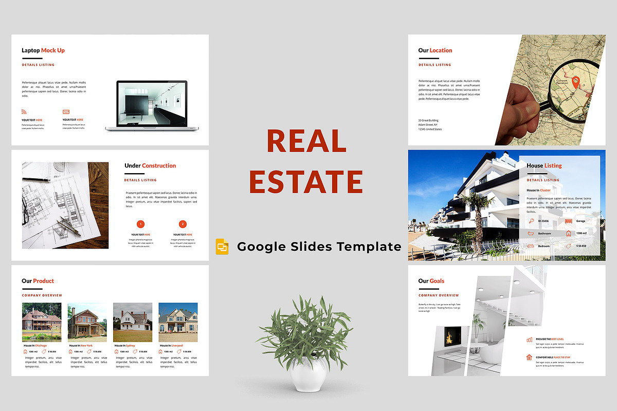 Real Estate Google Slides Template in Google Slides Templates - product preview 8