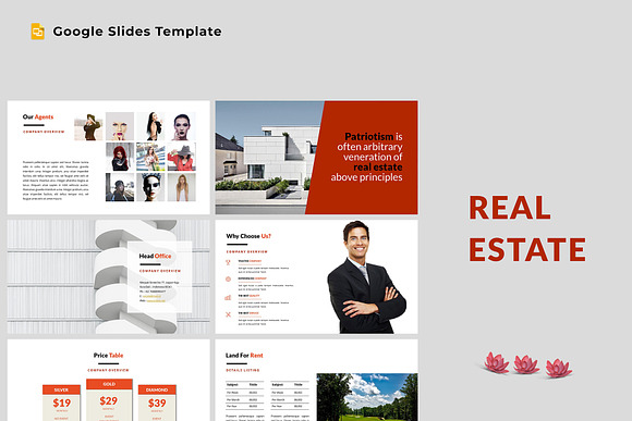 Real Estate Google Slides Template in Google Slides Templates - product preview 2