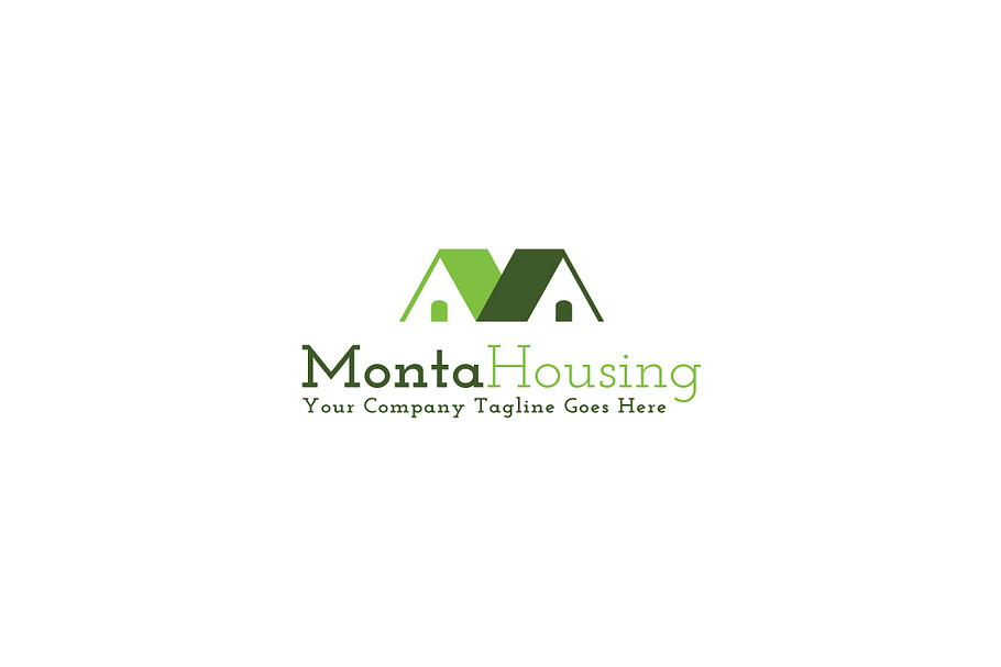 Monta Housing Logo Template
