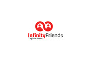 Infinity Friends Logo Template
