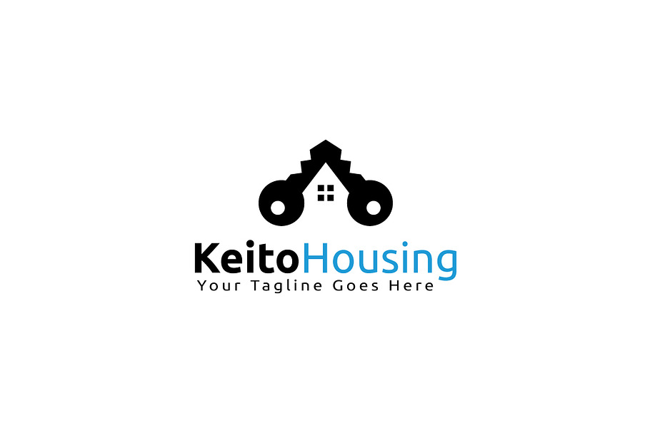 Keito Housing Logo Template in Logo Templates - product preview 8