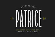 Patrice | Sans Serif Font