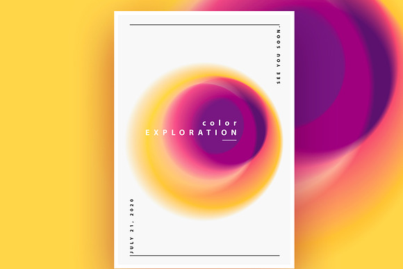 Color Exploration Poster Templates in Flyer Templates - product preview 2
