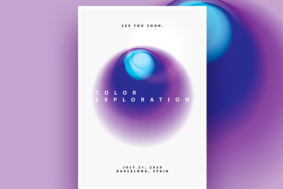 Color Exploration Poster Templates in Flyer Templates - product preview 3