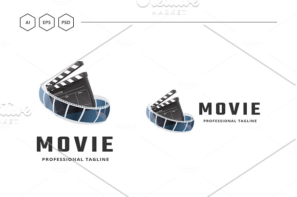 Movie Logo in Logo Templates - product preview 3