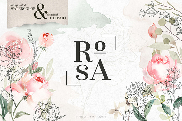 RoSA - Floral Clipart