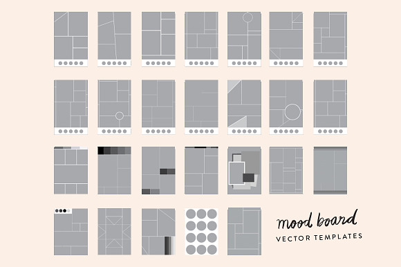 25+ Mood Board Vector Templates in Branding Mockups - product preview 1