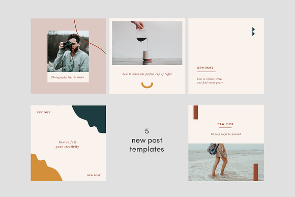 Sequoia Instagram Templates in Instagram Templates - product preview 3