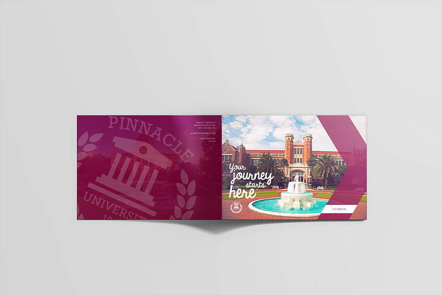 A4 University Viewbook Template in Magazine Templates - product preview 8