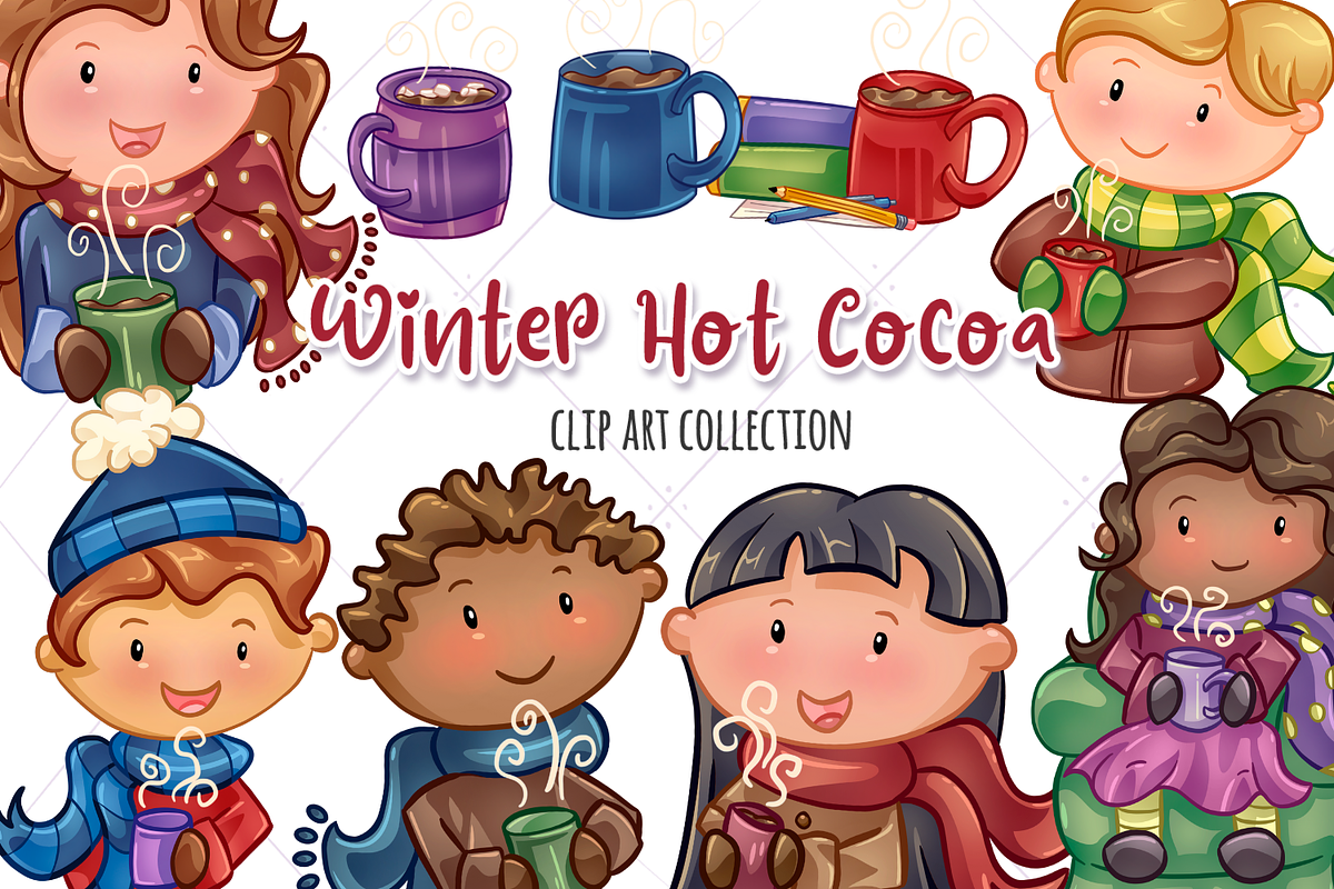 Winter Hot Cocoa Collection in Illustrations - product preview 8