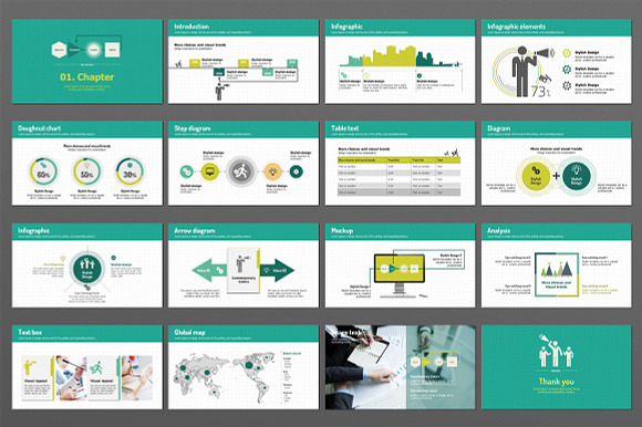 Business Man in PowerPoint Templates - product preview 3