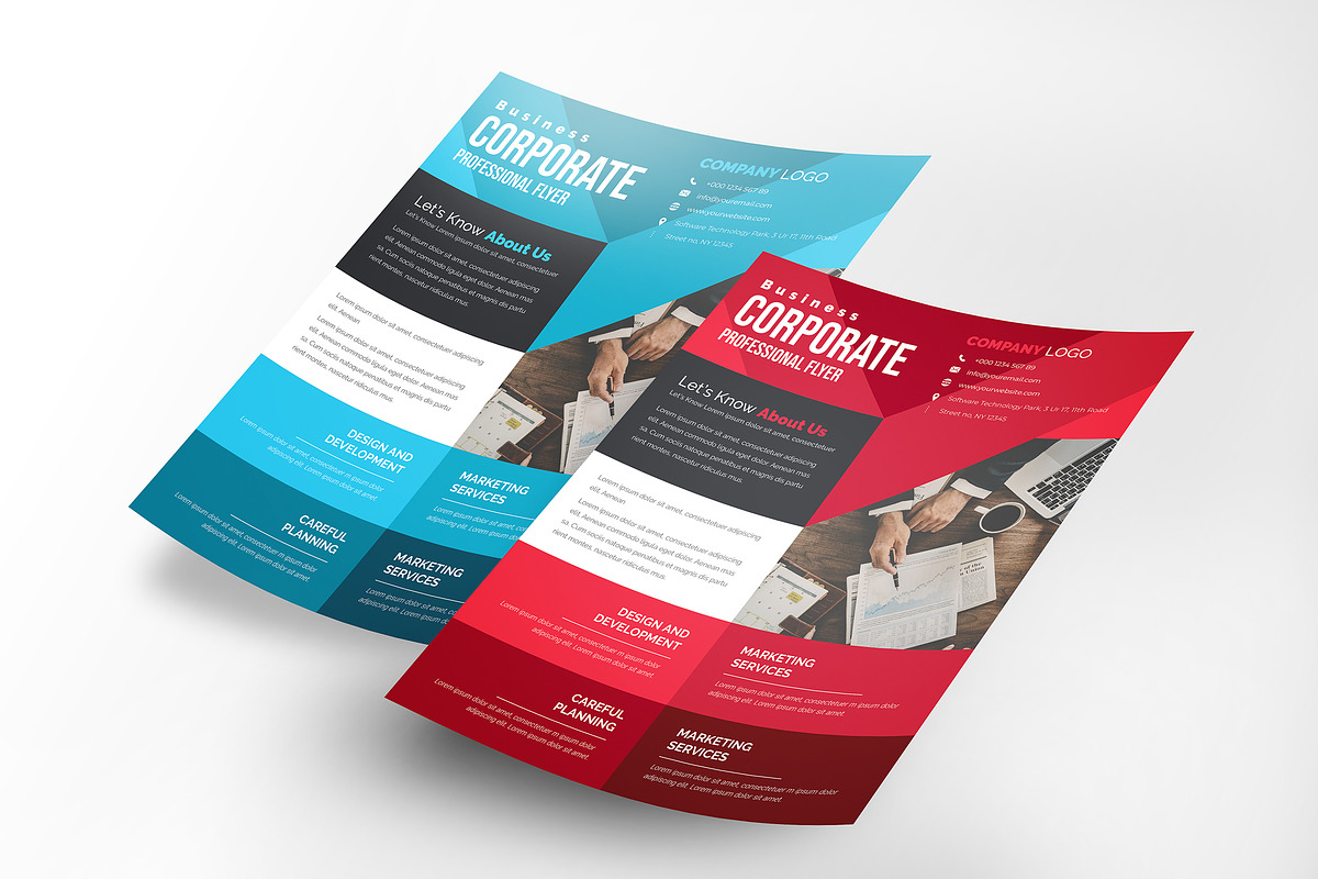 Corporate Flyer in Flyer Templates - product preview 8