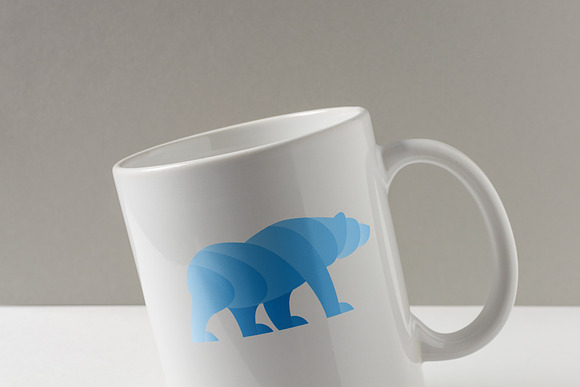 Walking Bear Logo Template in Logo Templates - product preview 3