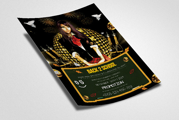 Back to School Flyer Template in Flyer Templates - product preview 1