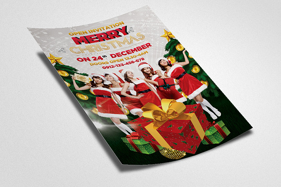 Christmas Flyer Template in Flyer Templates - product preview 1