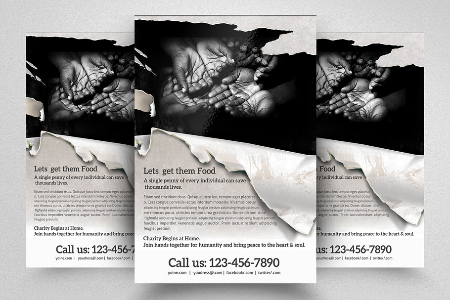 Charity Flyer Templates in Flyer Templates - product preview 8