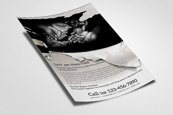 Charity Flyer Templates in Flyer Templates - product preview 1