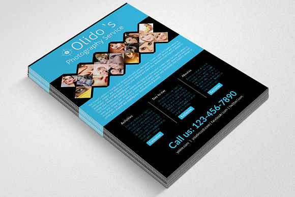 Photography Flyer Template in Flyer Templates - product preview 1