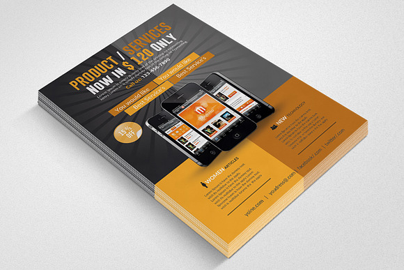 Product Flyer Template in Flyer Templates - product preview 2