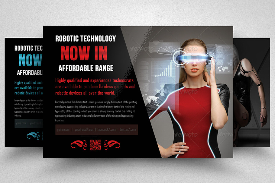 Robot & Gadget Repair Flyer in Flyer Templates - product preview 8