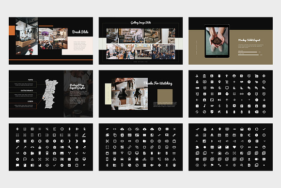 Gevaro : Coffee Shop Powerpoint in PowerPoint Templates - product preview 12