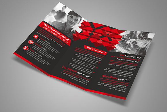 Corporate Trifold Brochure in Brochure Templates - product preview 4