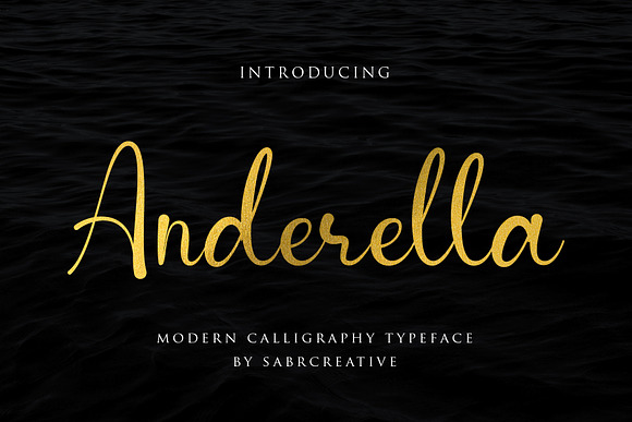 Anderella in Script Fonts - product preview 8