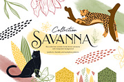 Savanna Collection. Pathers&Cheetahs