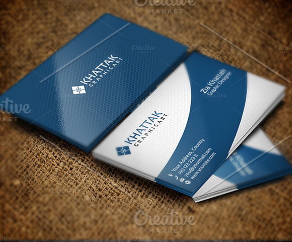 Latest Design Business Card in Business Card Templates - product preview 3