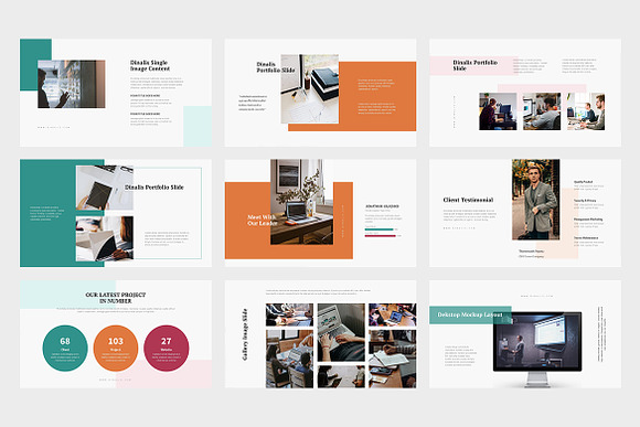 Dinalis : Startup Pitch Powerpoint in PowerPoint Templates - product preview 4