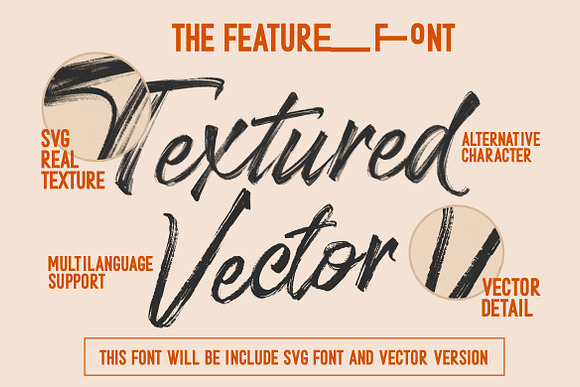 Stereohead Brush Font SVG in Script Fonts - product preview 3
