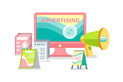 Advertising Online in Internet