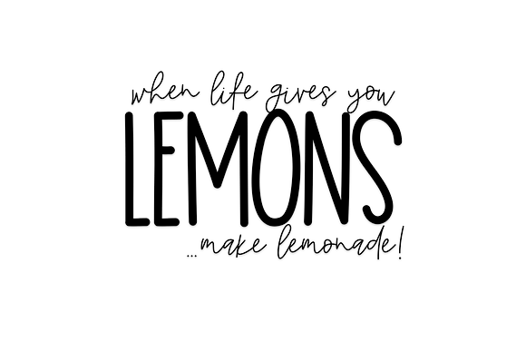 Lemon Lime - A Handwritten Font Duo in Script Fonts - product preview 3